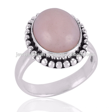 Pink Opal Gemstone Bijoux en argent sterling 925 en argent sterling